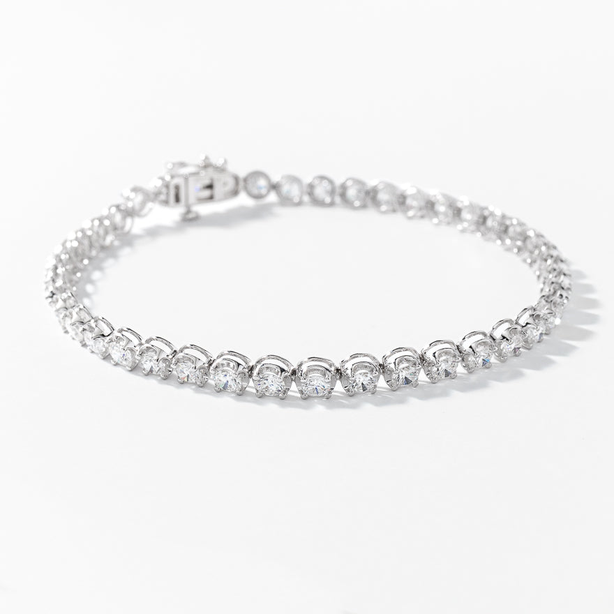 Lab Grown Diamond Tennis Bracelet in 14K Gold (5.00 ct tw