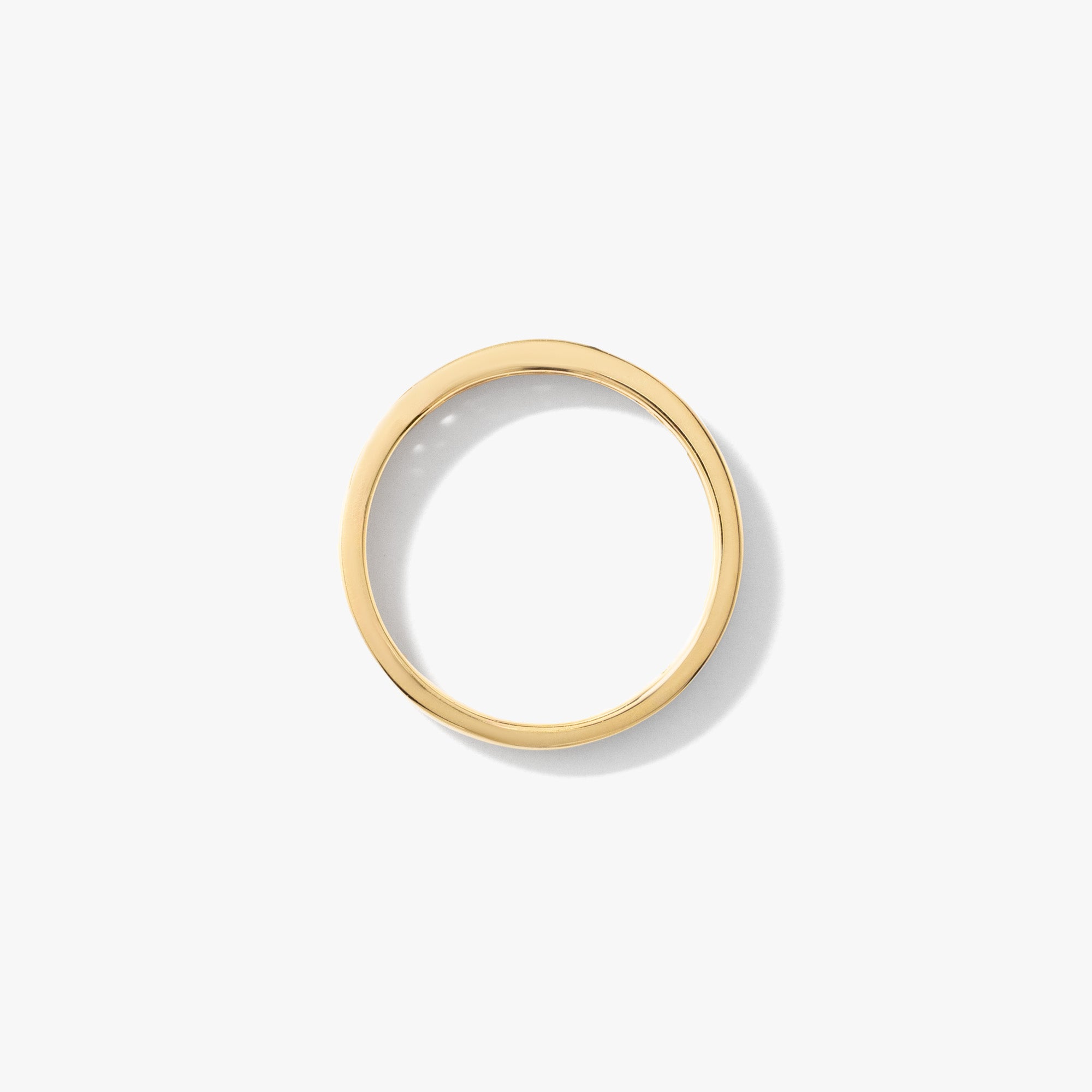 Lab Grown Diamond Channel Set Anniversary Ring 10K Yellow Gold (0.2