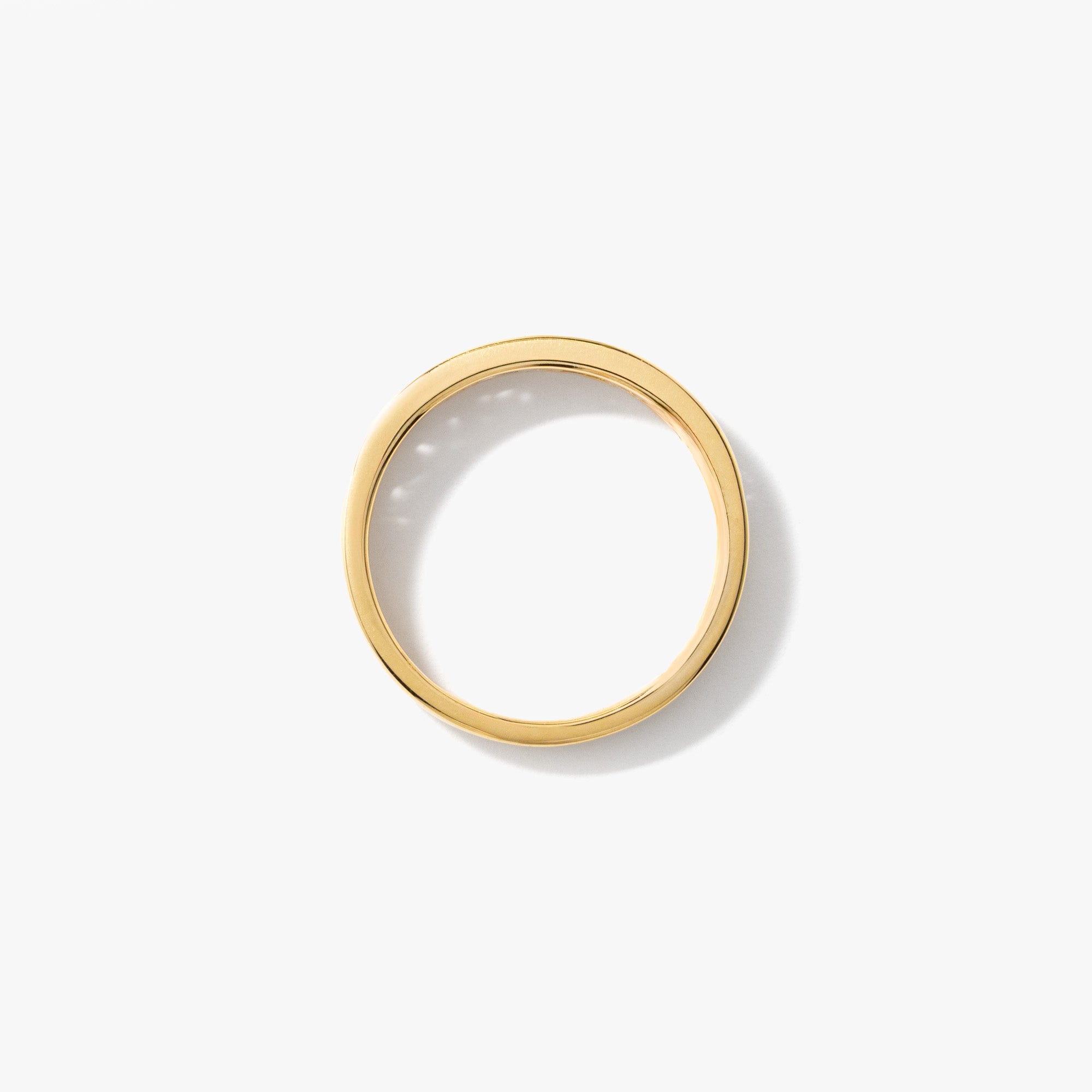 Lab Grown Diamond Channel Set Anniversary Ring 10K Yellow Gold (0.5