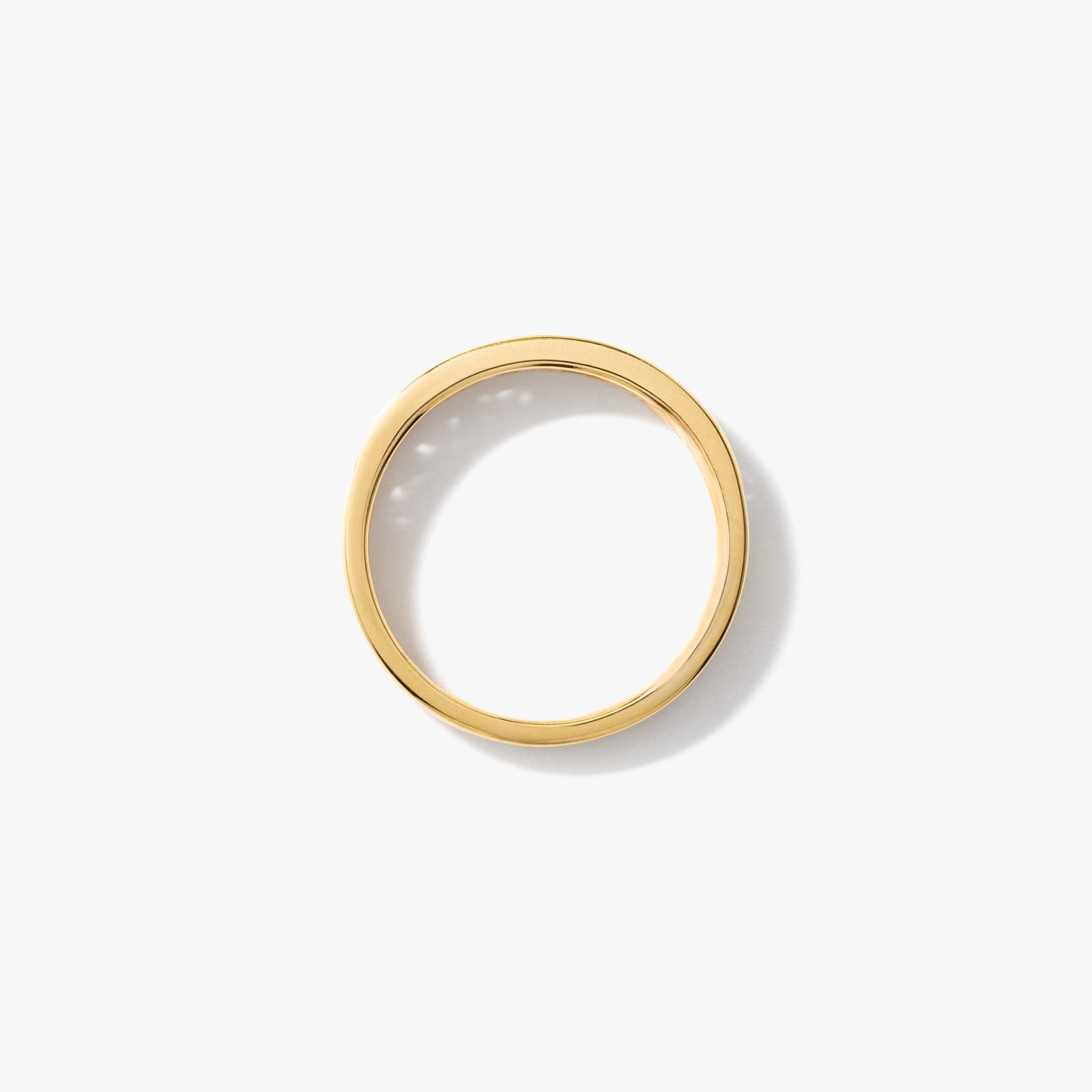 Lab Grown Diamond Channel Set Anniversary Ring in 10K Yellow Gold (0.50 ct tw)