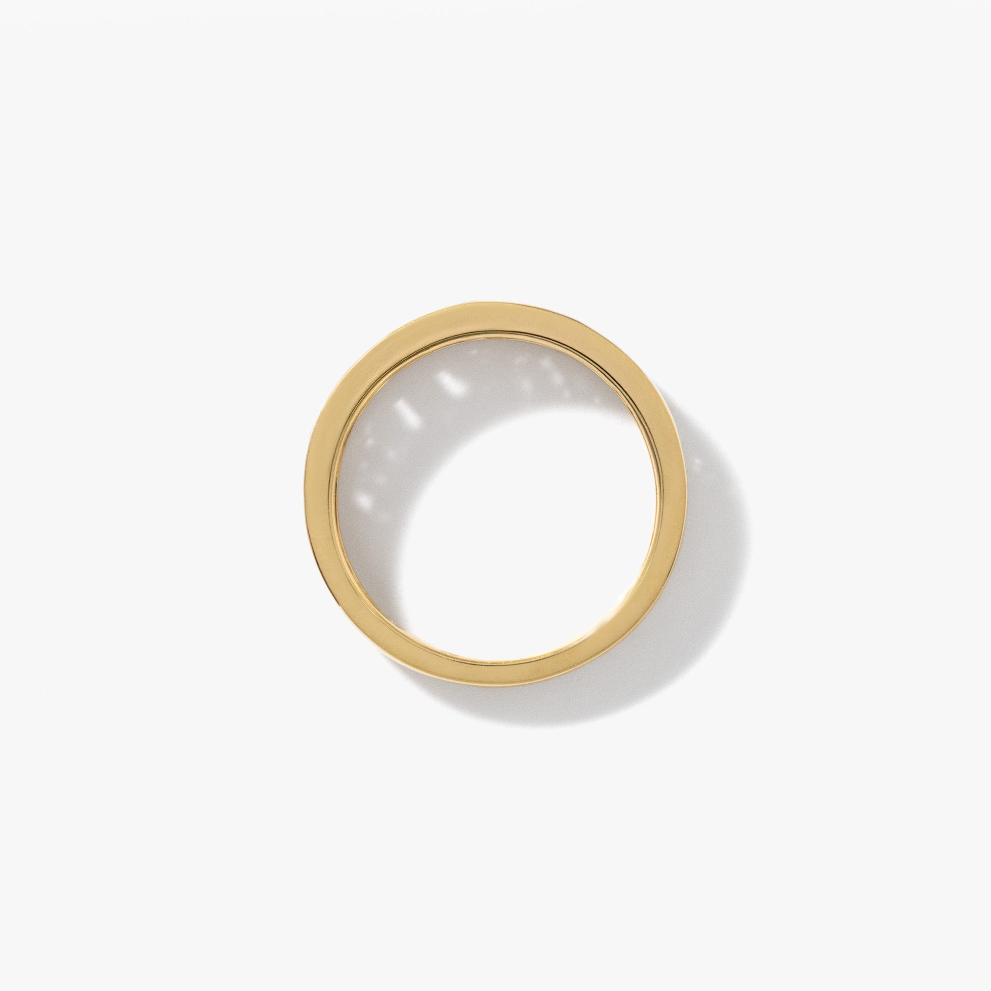 Lab Grown Diamond Channel Set Anniversary Ring 10K Yellow Gold (0.7