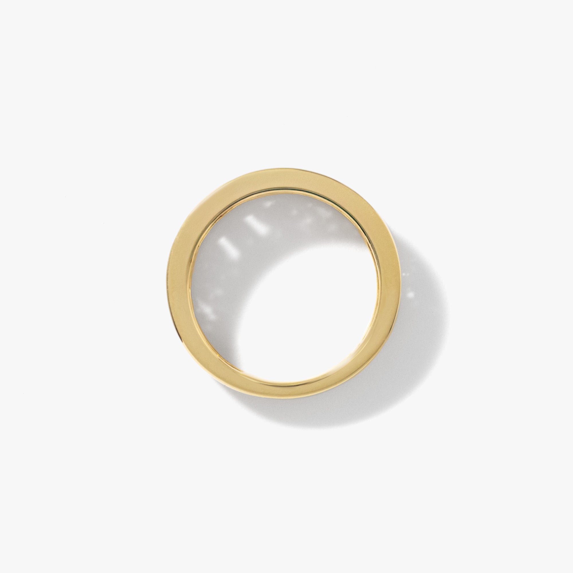 Lab Grown Diamond Channel Set Anniversary Ring 10K Yellow Gold (1.0