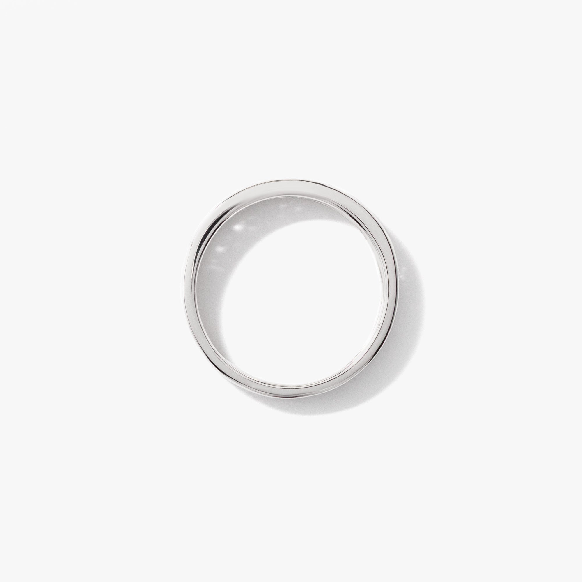 Lab Grown Diamond Channel Set Anniversary Ring 10K White Gold (0.50