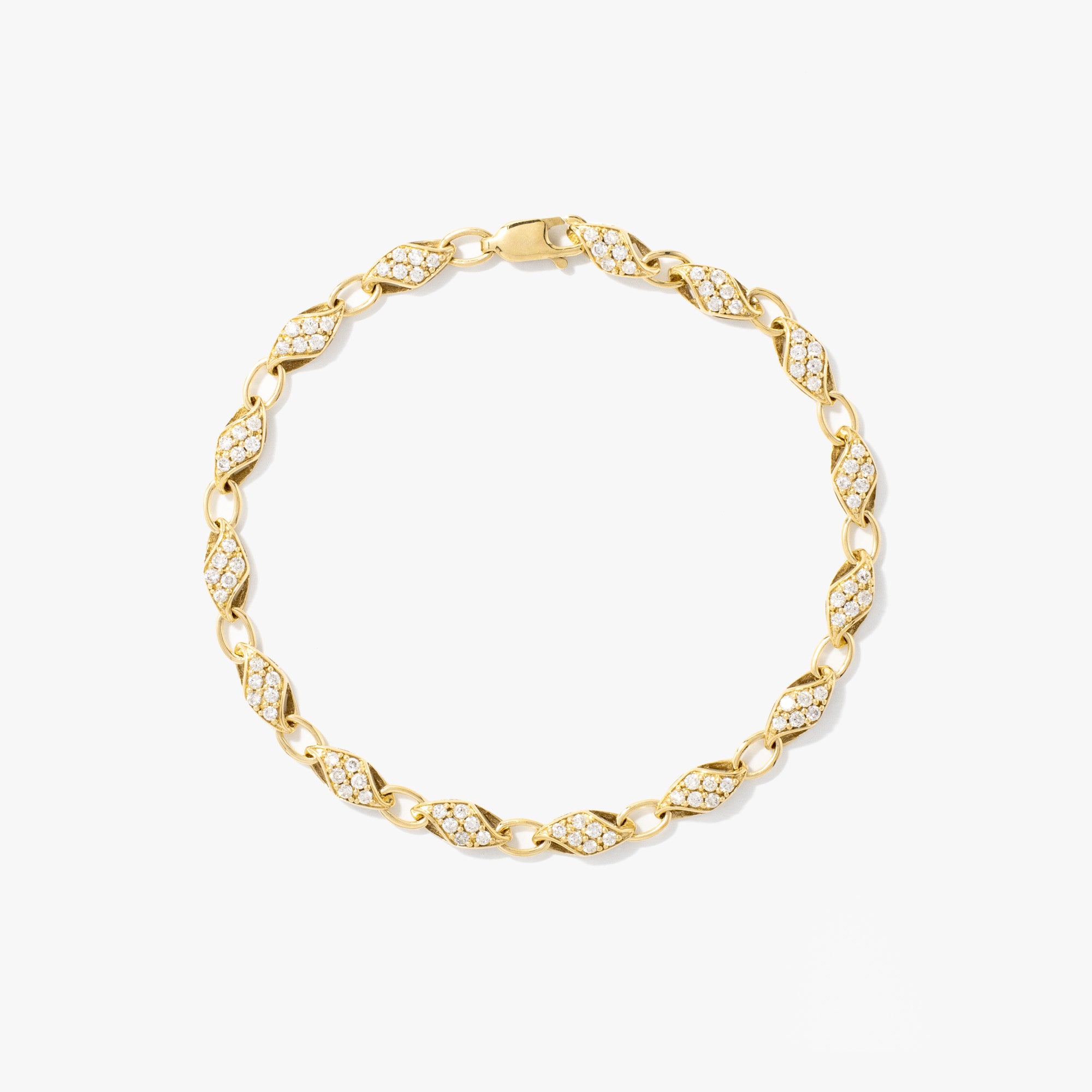 Diamond Bracelet in 10K Yellow Gold (1.00 ct tw)