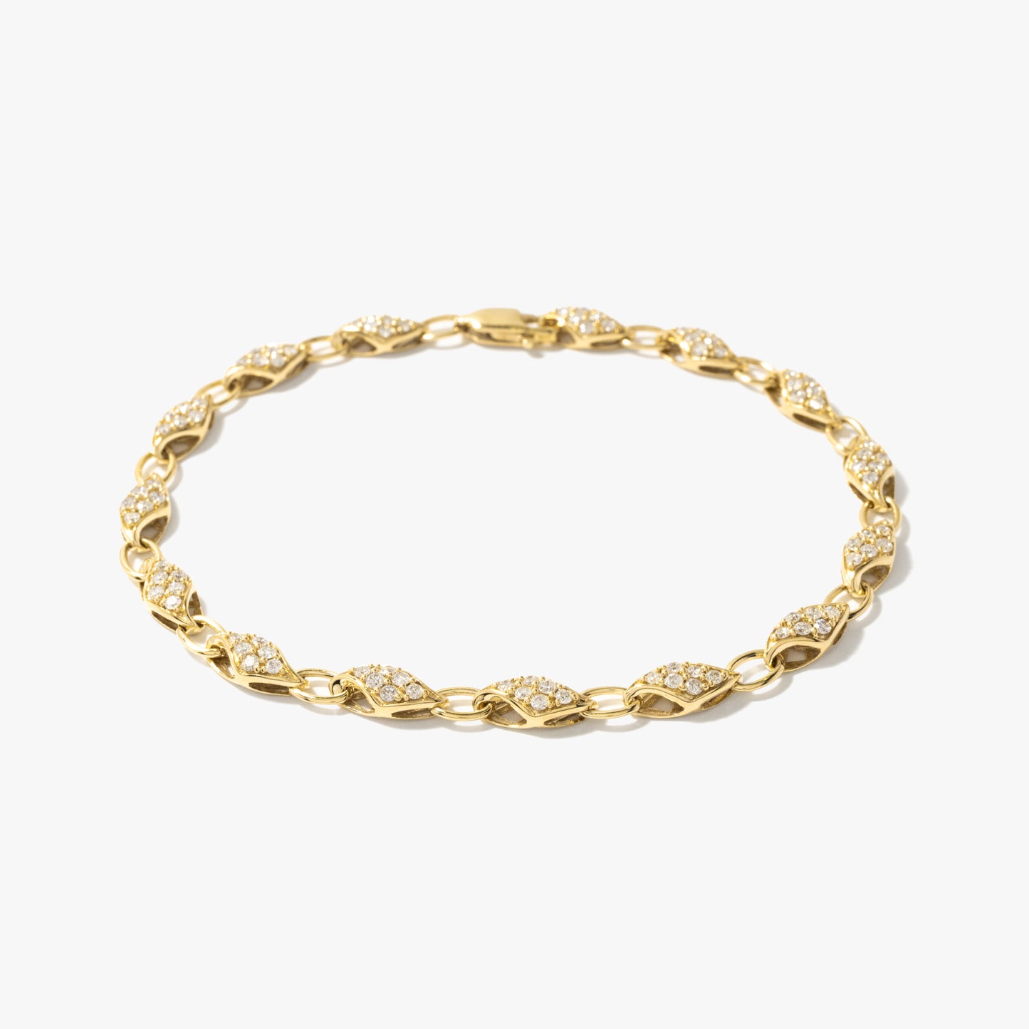 Diamond Bracelet in 10K Yellow Gold (1.00 ct tw)