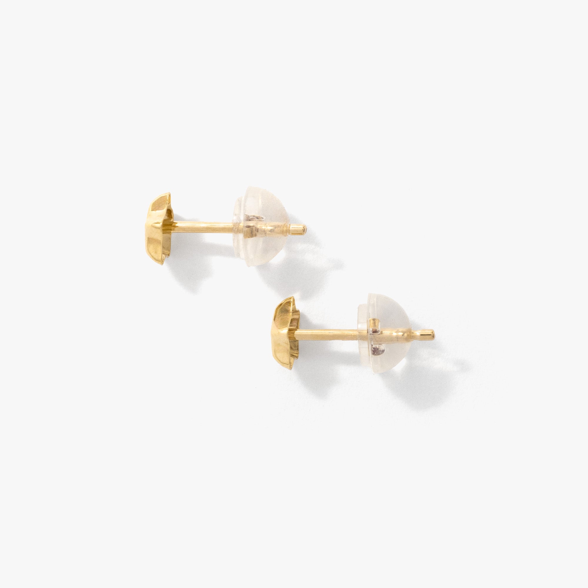 Star Stud Earrings in 10K Yellow Gold
