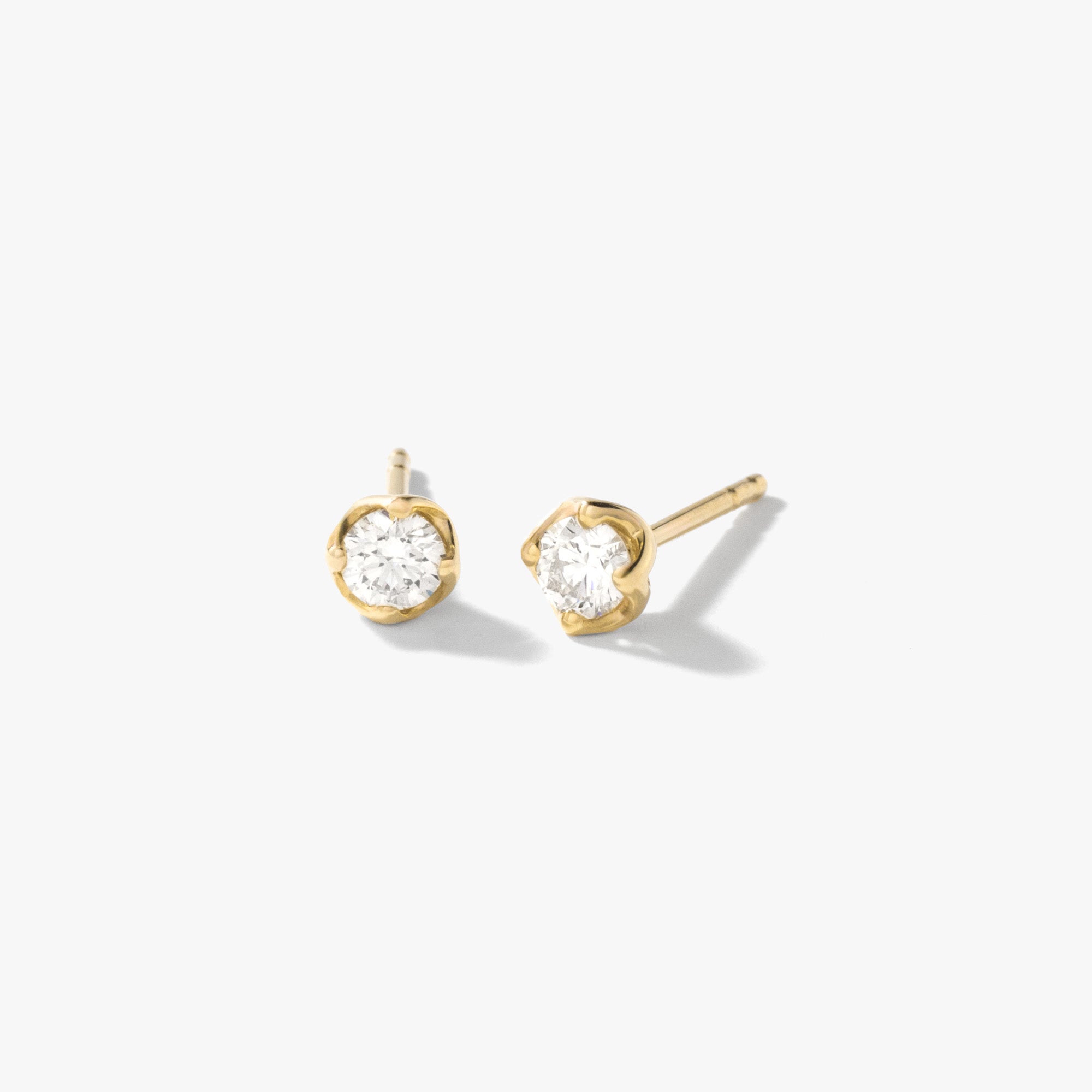 Diamond Stud Earrings in 10K Yellow Gold (0.30 ct tw)