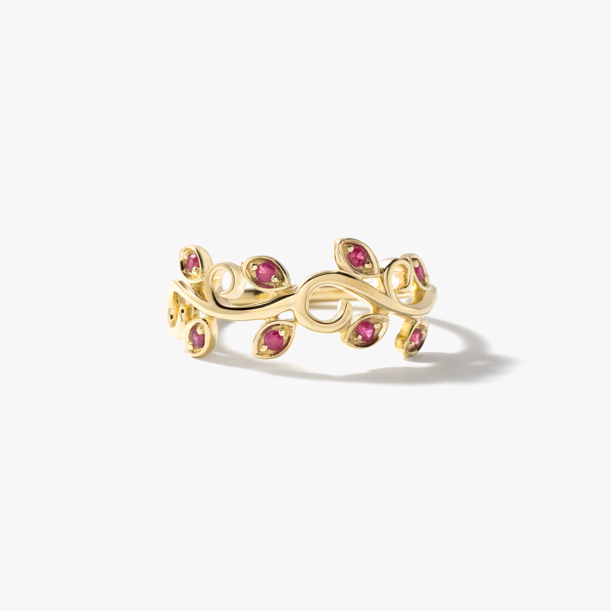 Ruby Ring in 10K Yellow Gold