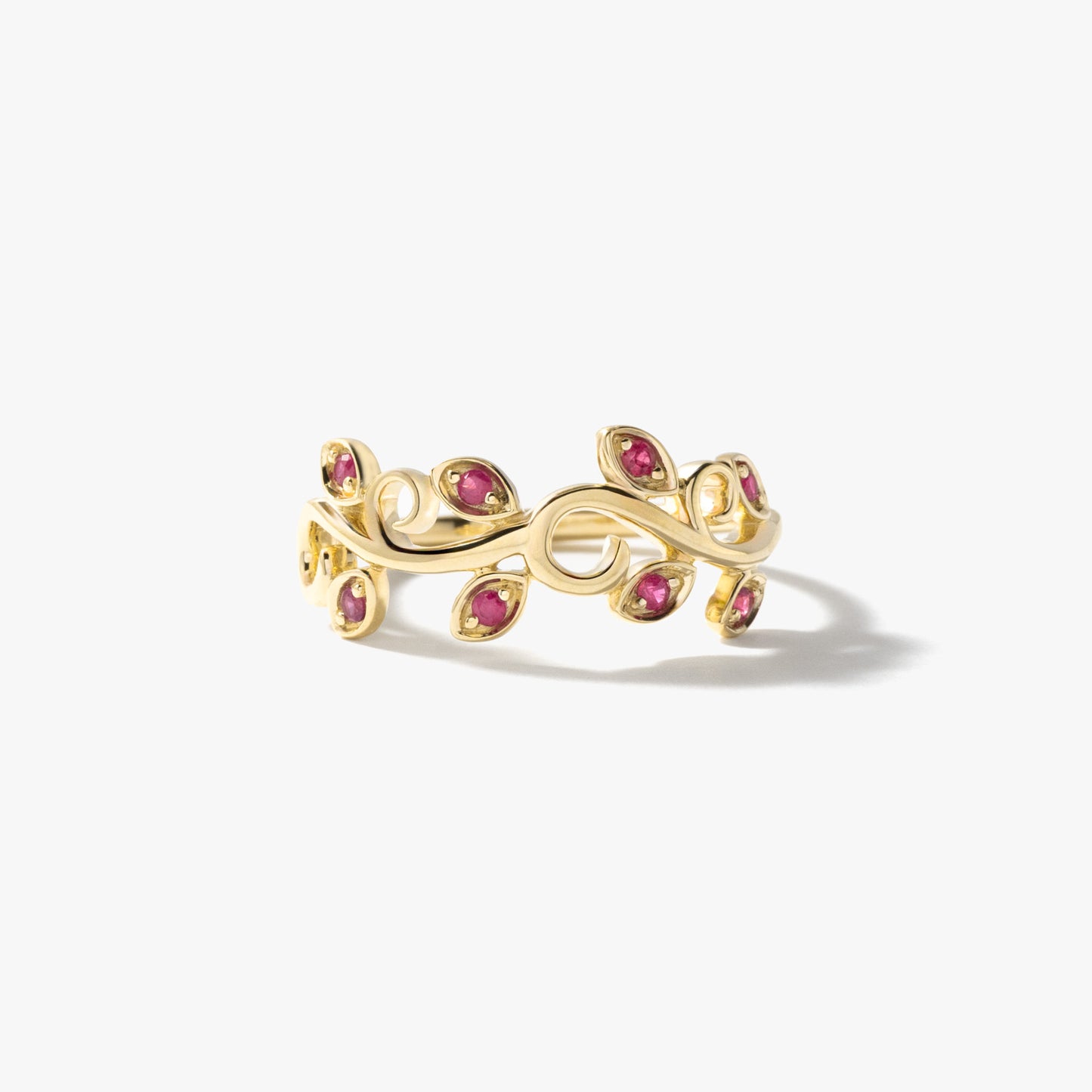 Ruby Ring in 10K Yellow Gold
