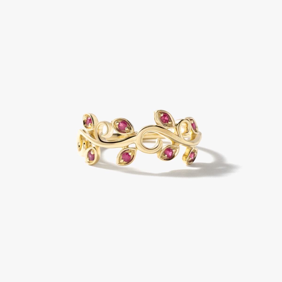 Ruby Ring in 10K Yellow Gold