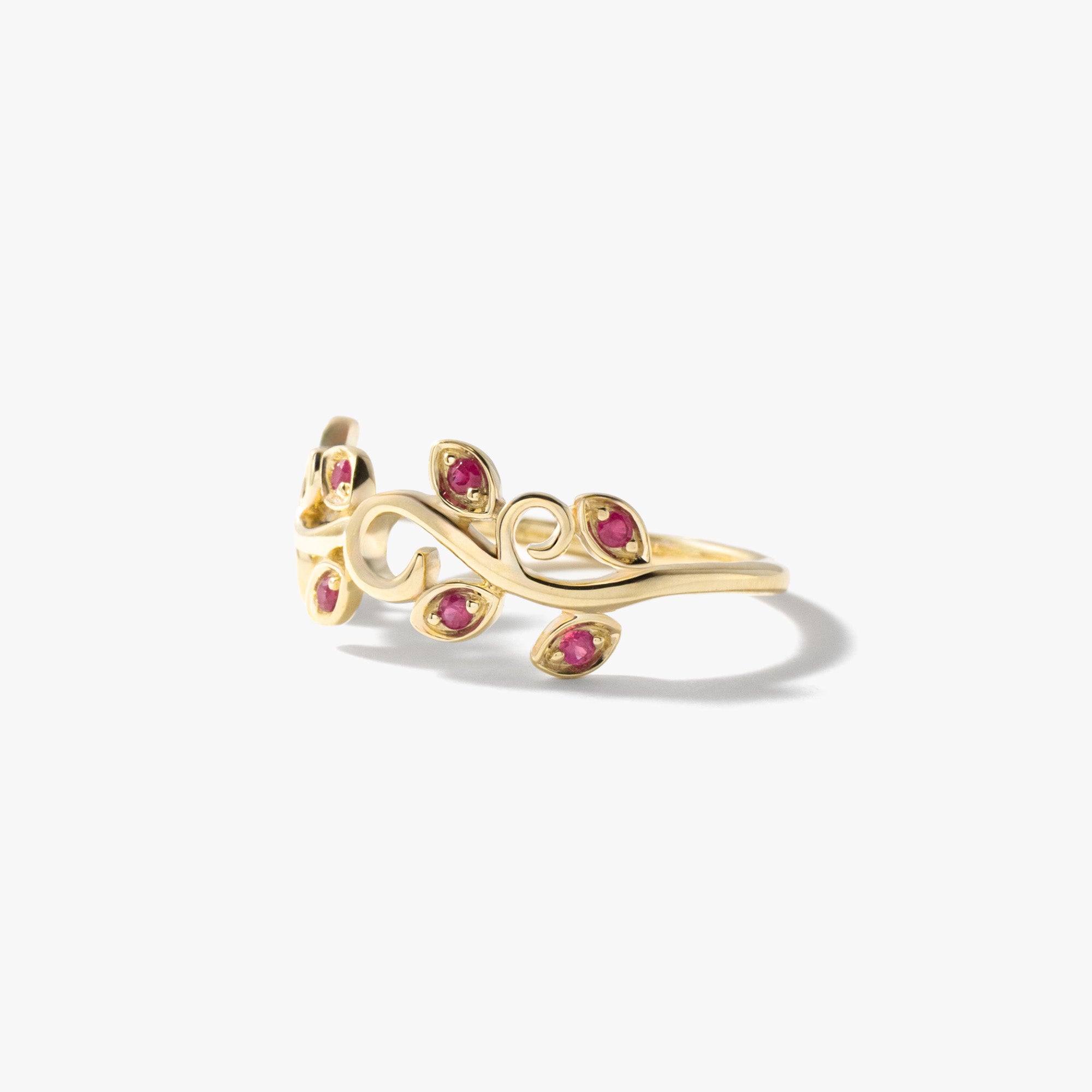 Ruby Ring in 10K Yellow Gold