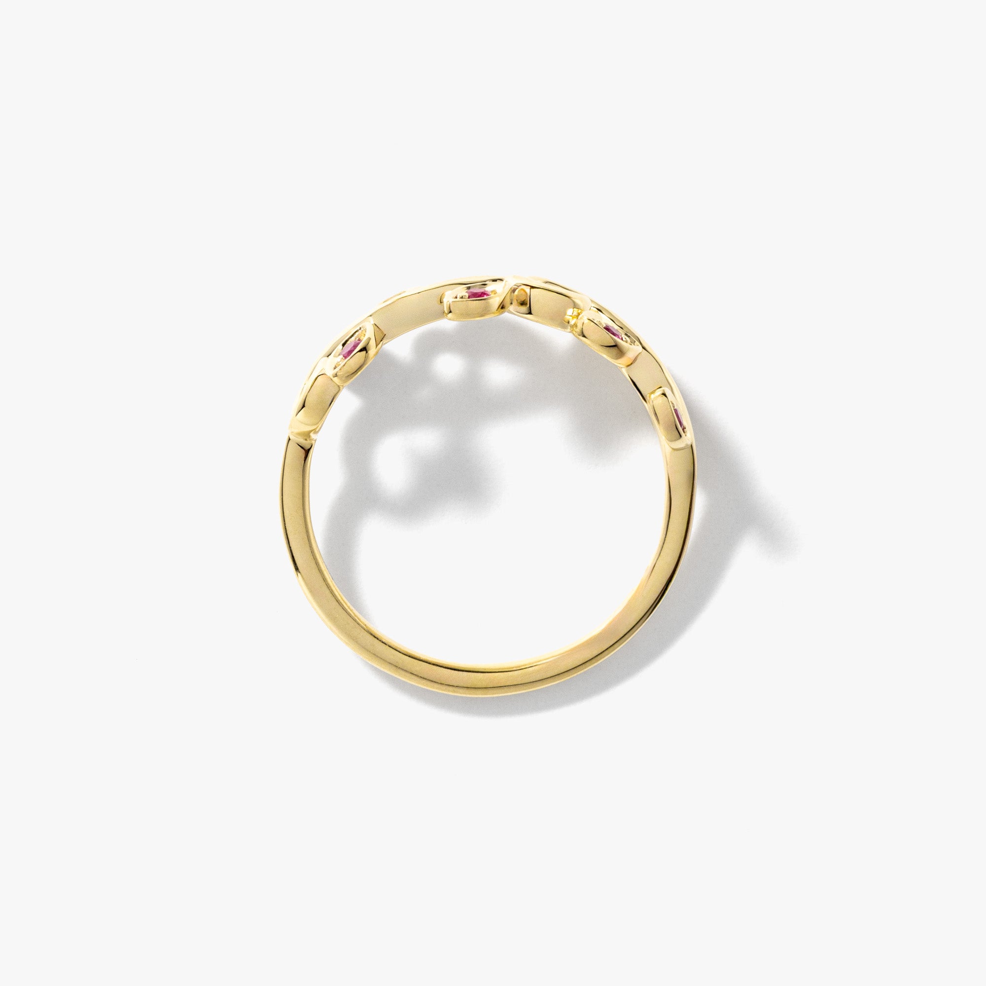 Ruby Ring in 10K Yellow Gold