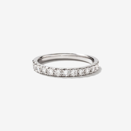 Lab Grown Diamond Anniversary Band 14K White Gold (0.50 ct tw)
