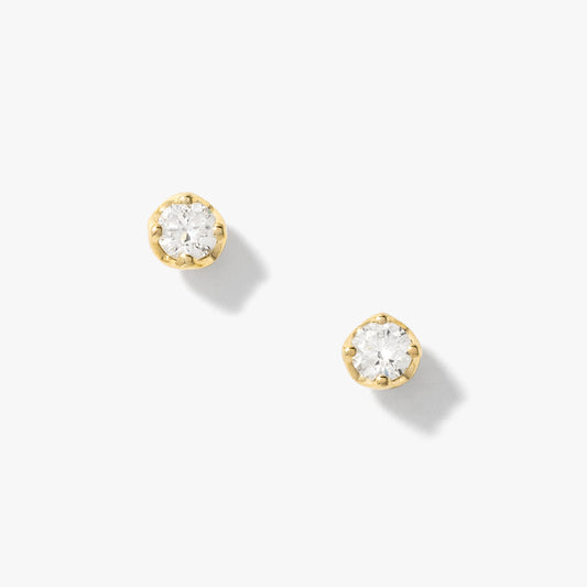 Diamond Stud Earrings in 10K Yellow Gold (0.40 ct tw)