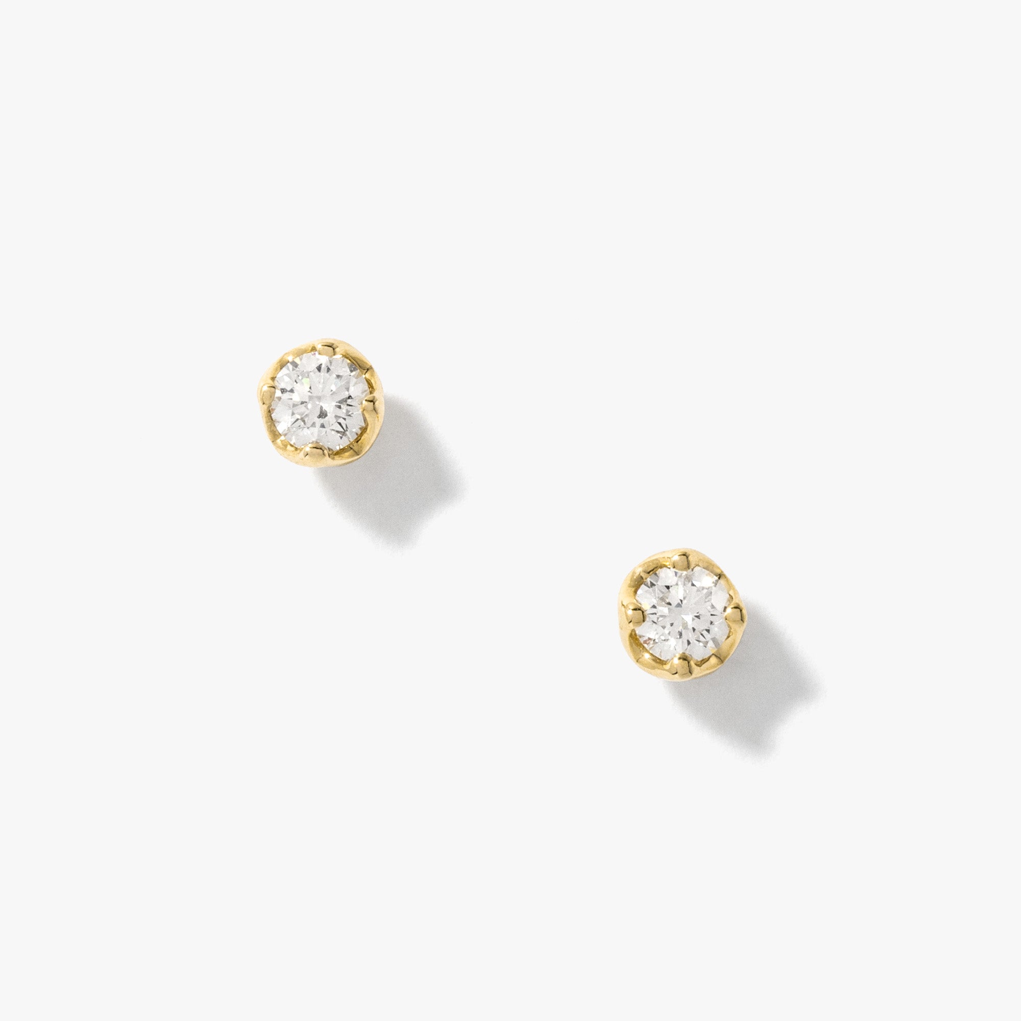 Diamond Stud Earrings in 10K Yellow Gold (0.30 ct tw)