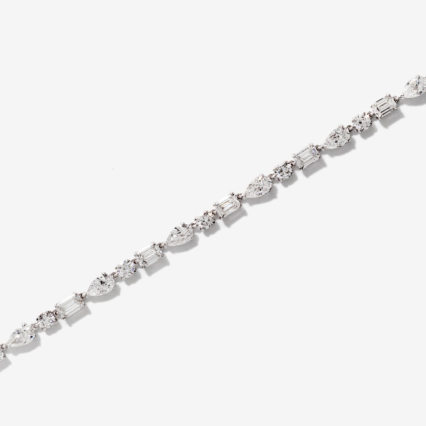 Lab Grown Diamond Bracelet in 14K White Gold (5.00 ct tw)