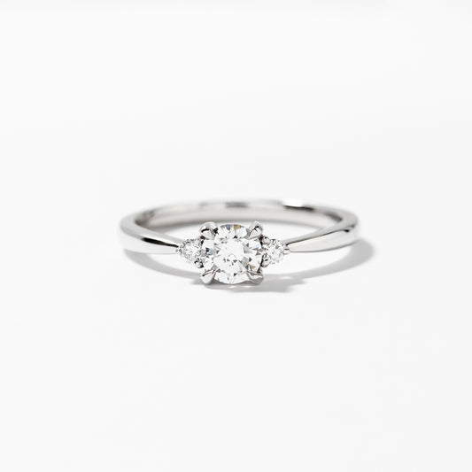 Lab Grown Diamond Promise Ring in 10K White Gold (0.36 ct tw)