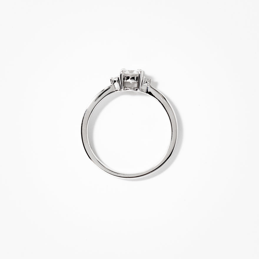 Lab Grown Diamond Promise Ring 10K White Gold (0.36 ct tw)