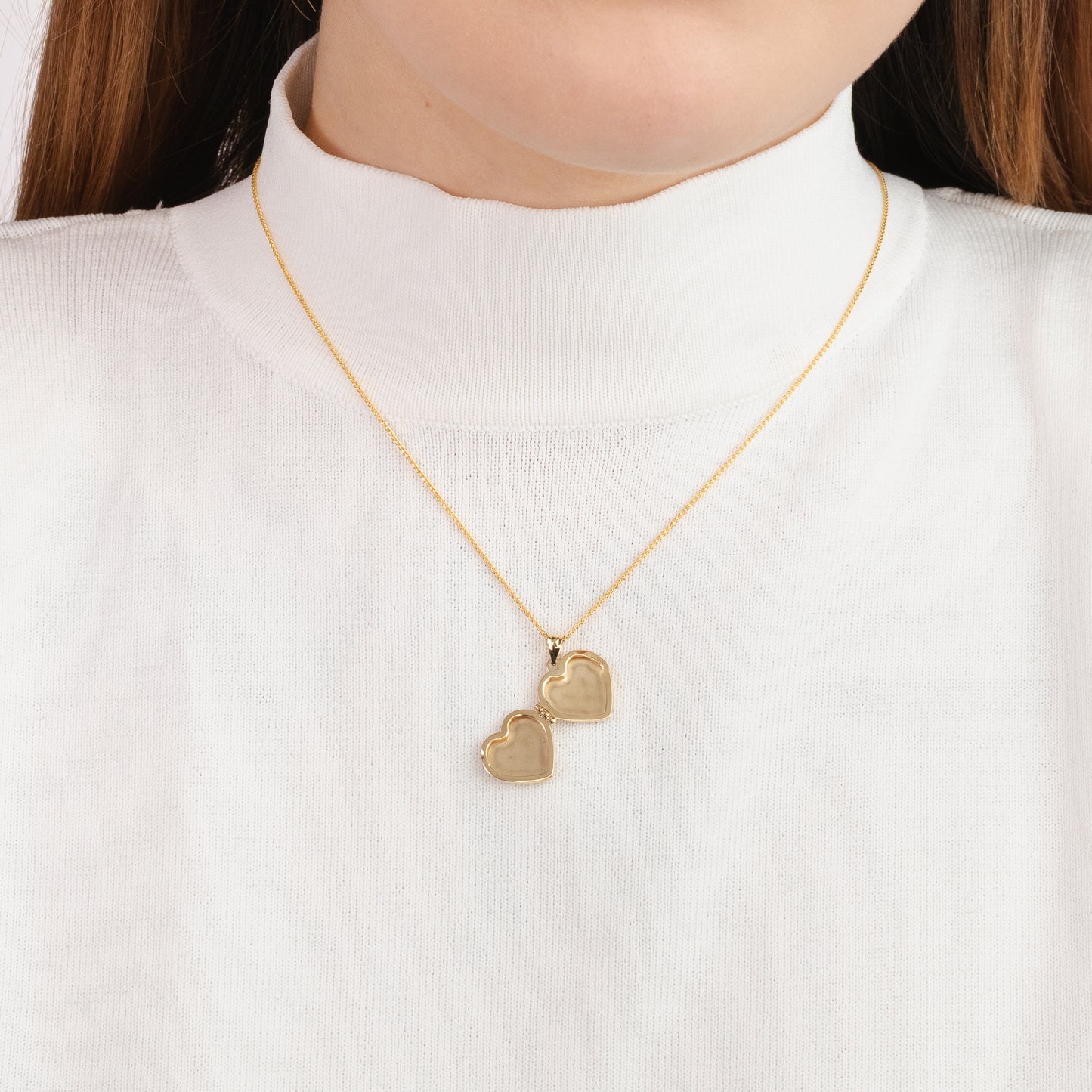 Heart Locket in 10K Yellow Gold