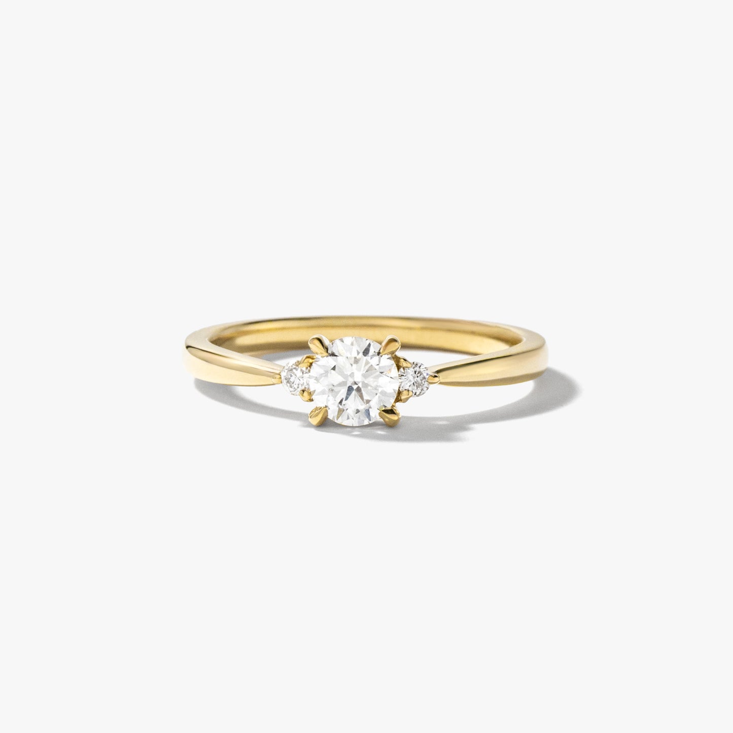 Lab Grown Diamond Promise Ring in 10K Yellow Gold (0.36 ct tw)