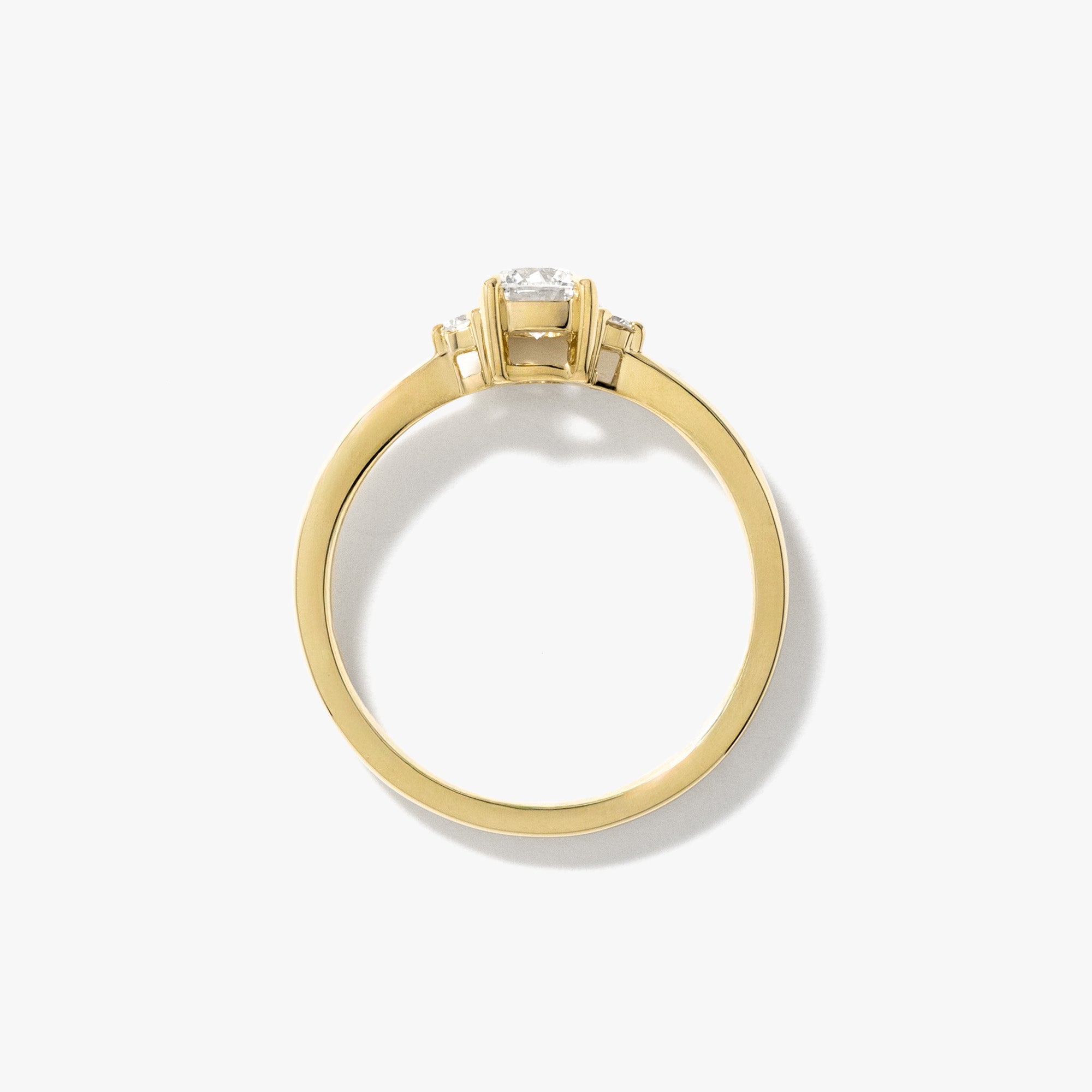 Lab Grown Diamond Promise Ring 10K Yellow Gold (0.36 ct tw)
