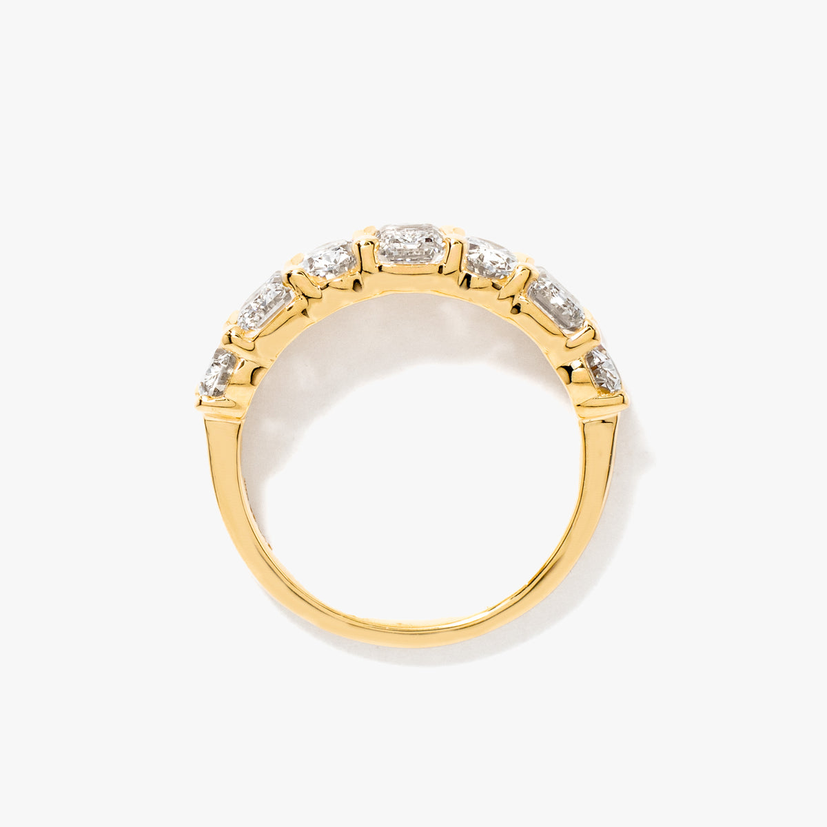 Lab Grown Diamond Ring in 14K Yellow Gold (3.00 ct tw)
