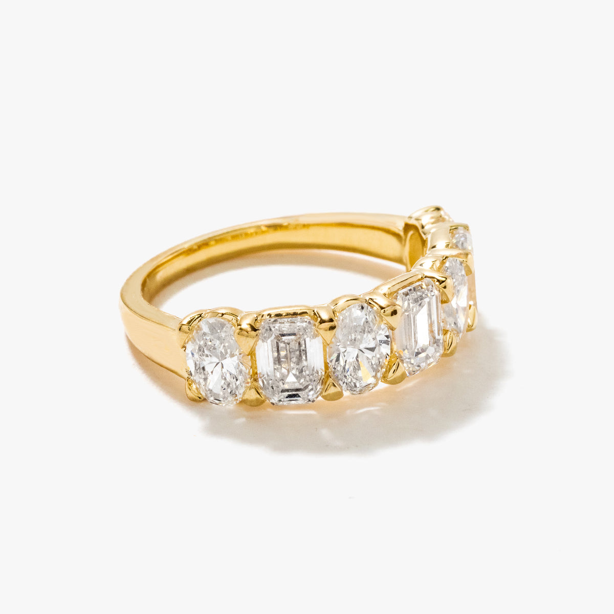 Lab Grown Diamond Ring in 14K Yellow Gold (3.00 ct tw)