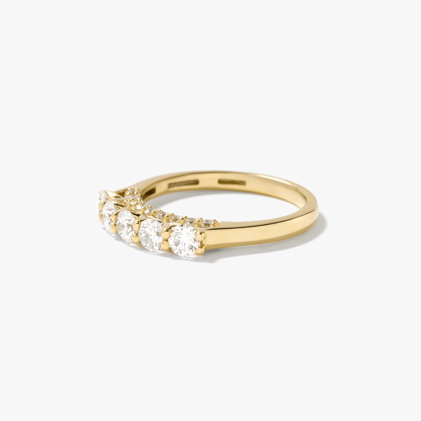 Lab Grown Diamond Anniversary Band 10K Yellow Gold (1.00 ct tw)