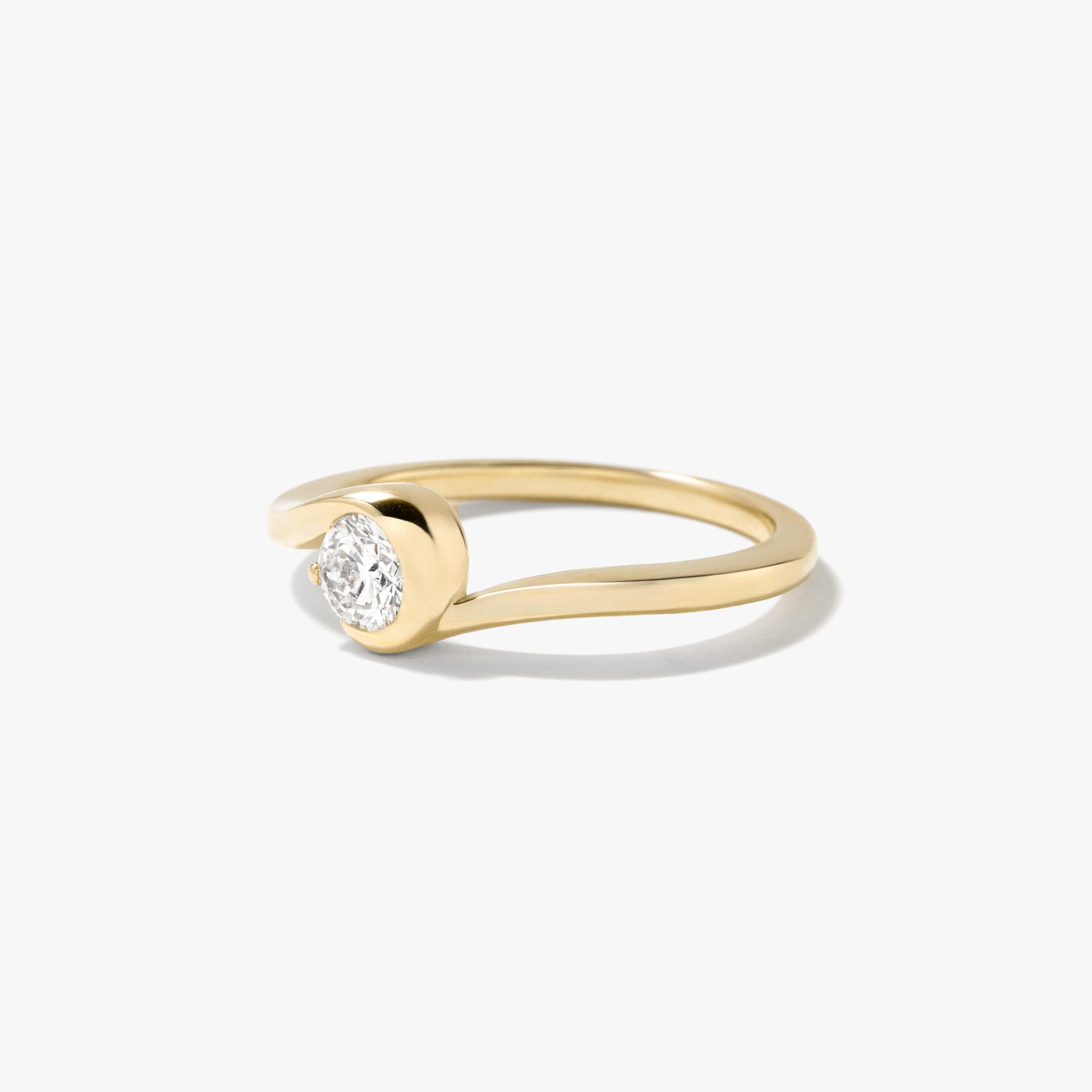 Lab Grown Diamond Promise Ring 10K Yellow Gold (0.30 ct tw)