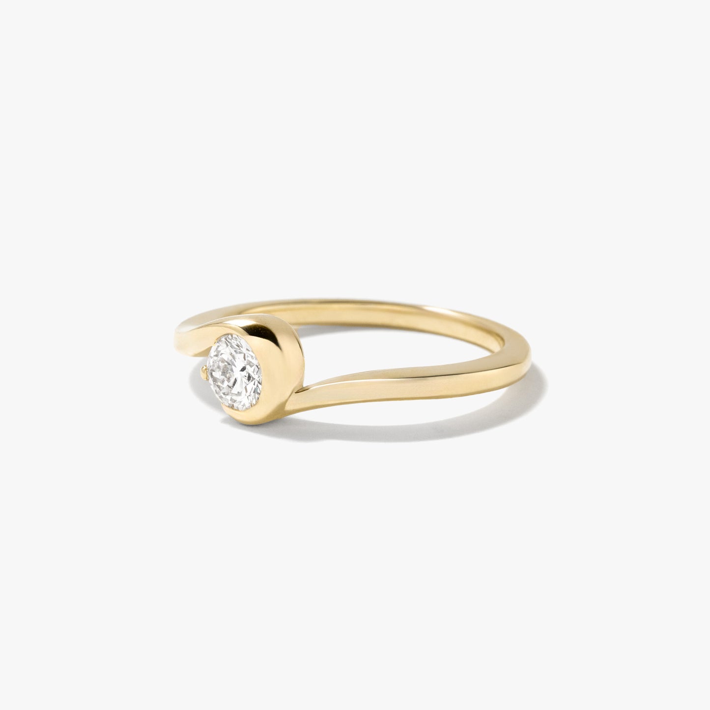 Lab Grown Diamond Promise Ring in 10K Yellow Gold (0.30 ct tw)