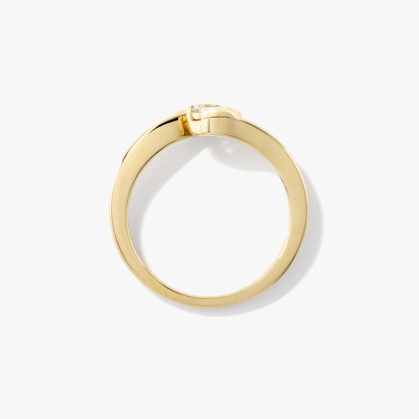 Lab Grown Diamond Promise Ring in 10K Yellow Gold (0.30 ct tw)