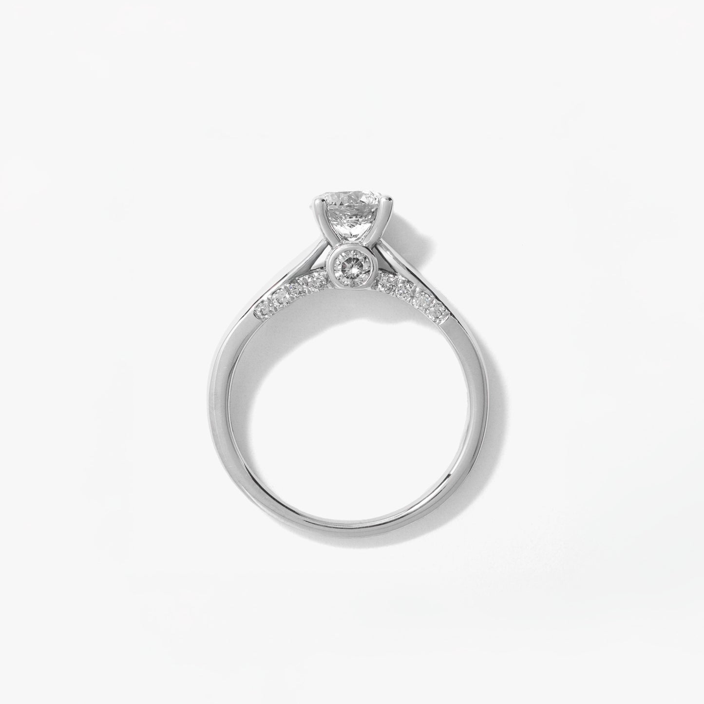 Diamond Engagement Ring in 14K White Gold (1.00 ct tw)