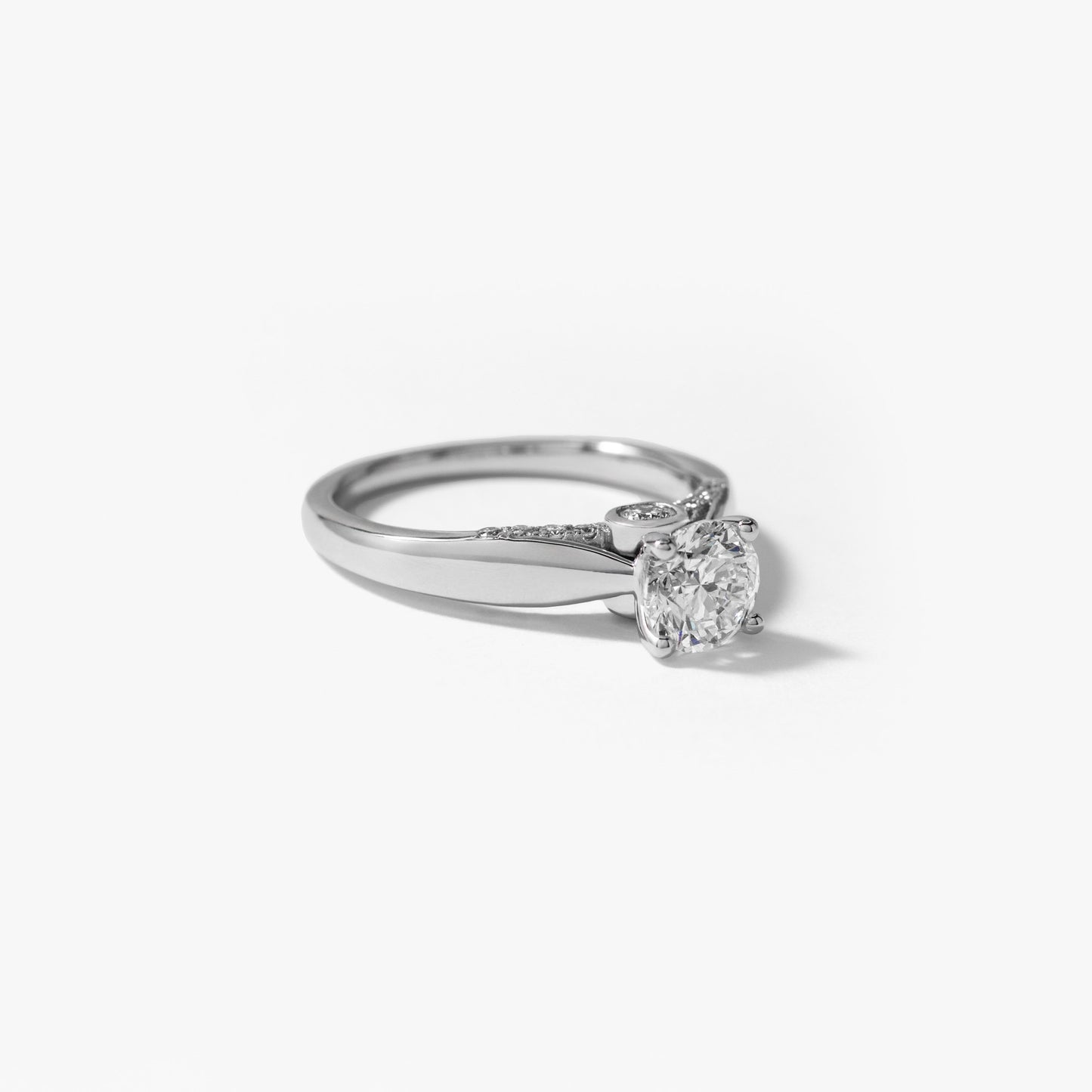 Diamond Engagement Ring in 14K White Gold (1.00 ct tw)