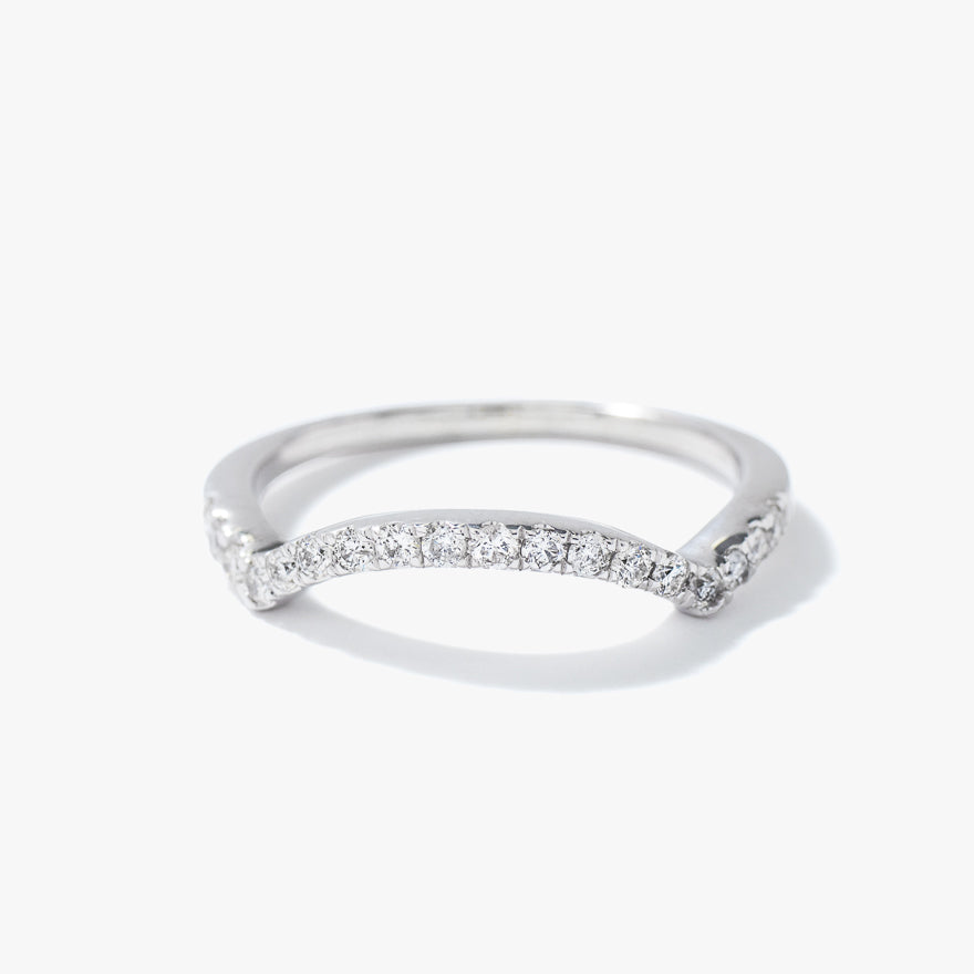 Matching Diamond Wedding Band in 10K White Gold (0.20ct tw)