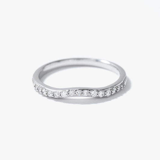 Matching Diamond Wedding Band in 14K White Gold (0.13ct tw)