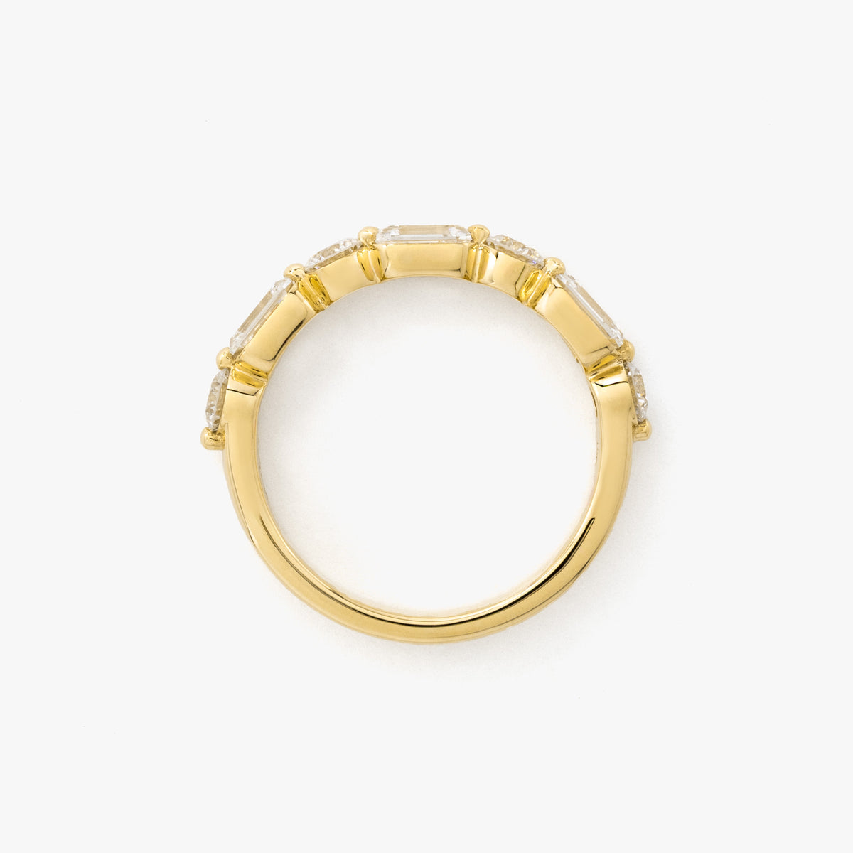 Lab Grown Diamond Ring in 10K Yellow Gold (1.50 ct tw)