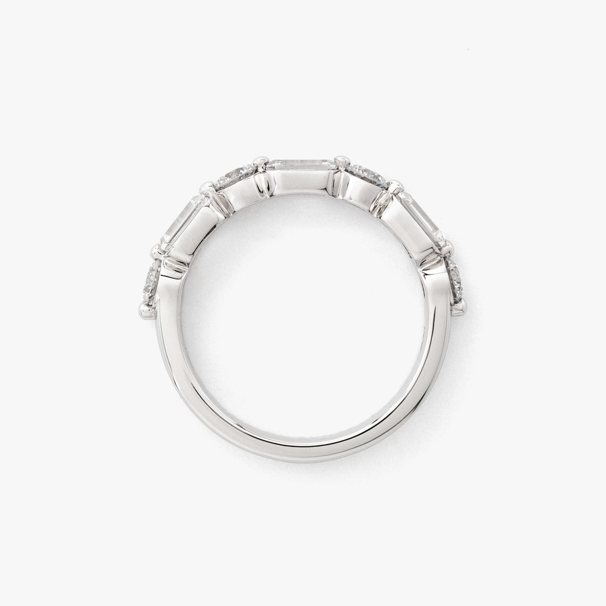 Lab Grown Diamond Ring in 10K White Gold (1.50 ct tw)