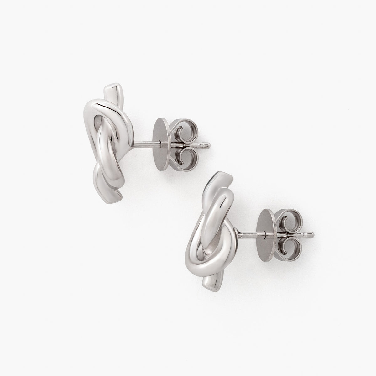 SilverNova Silver Knot Earring