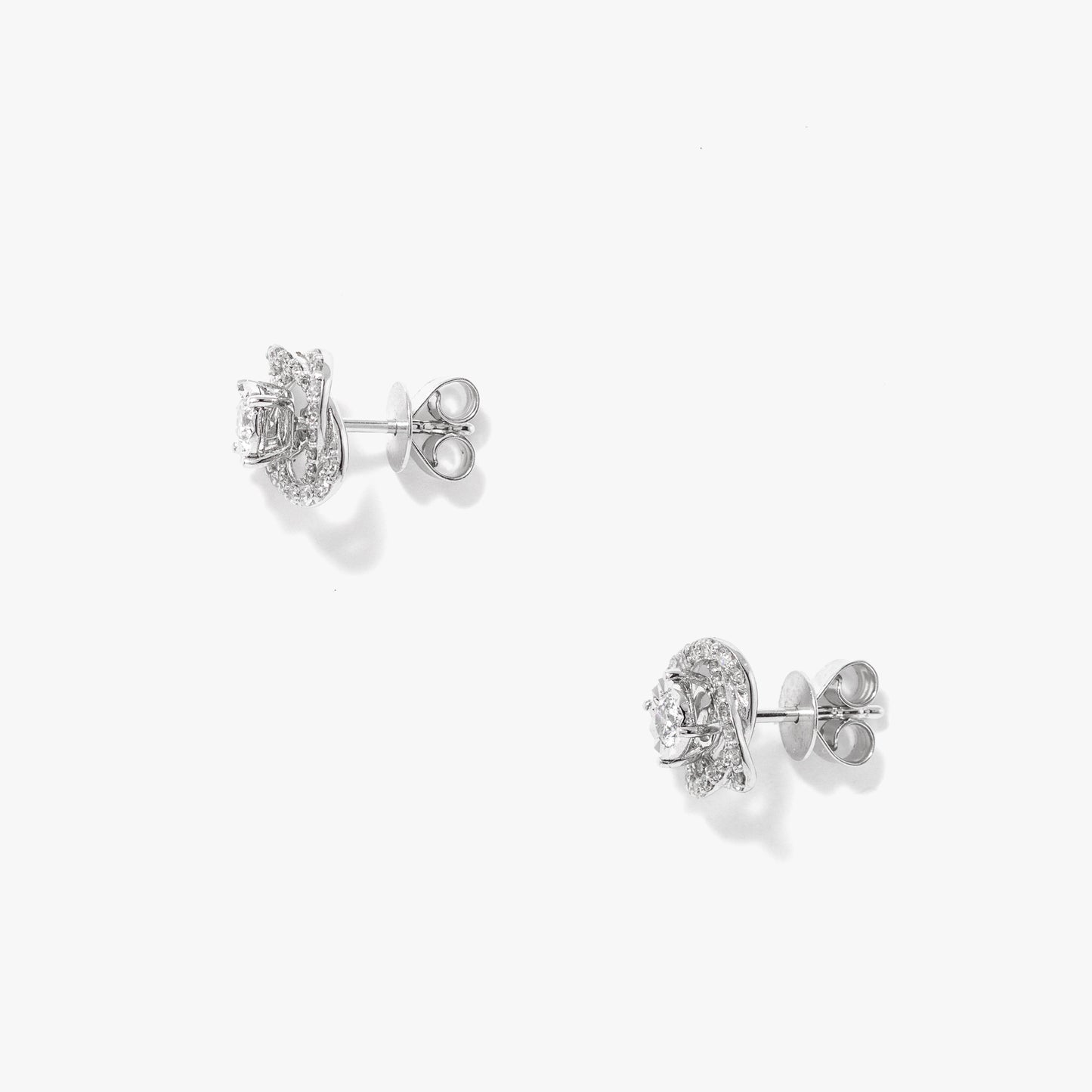Diamond Jacket Earring in 10K White Gold (0.70 ct tw)