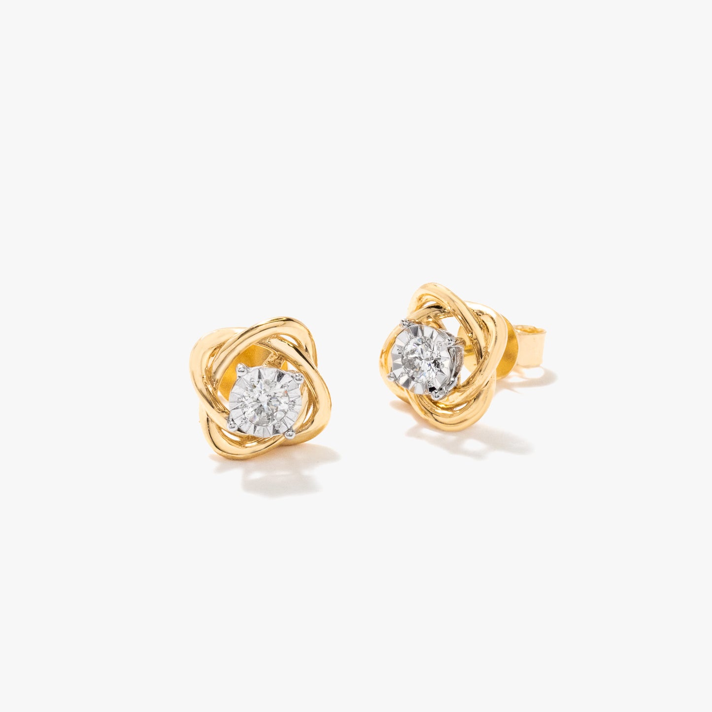 Diamond Jacket Earring in 10K White and Yellow Gold (0.30 ct tw)