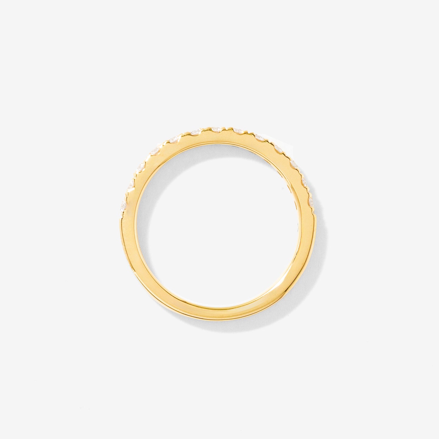Lab Grown Diamond Anniversary Band 14K Yellow Gold (0.50 ct tw)