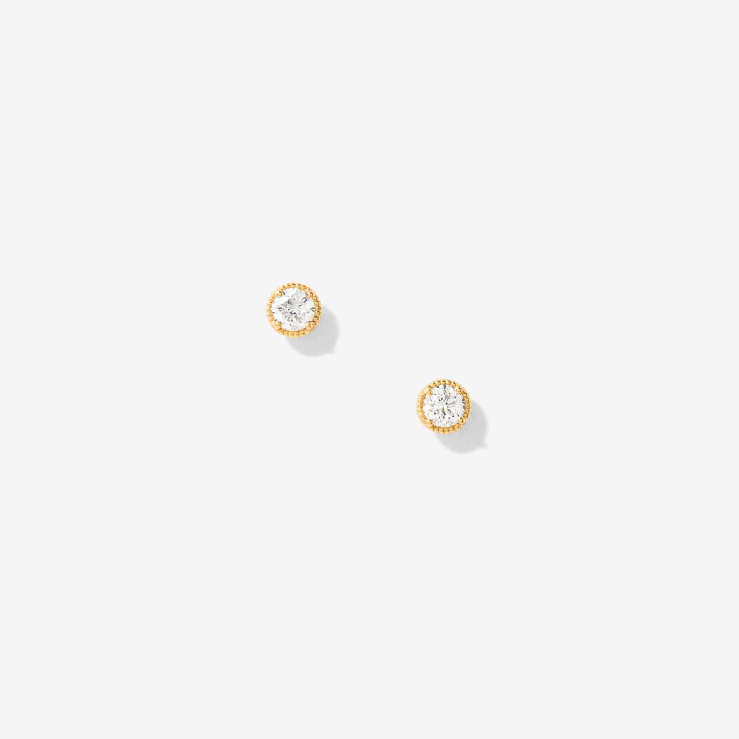 Lab Grown Diamond Stud Earrings in 10K Yellow Gold (0.30 ct tw)