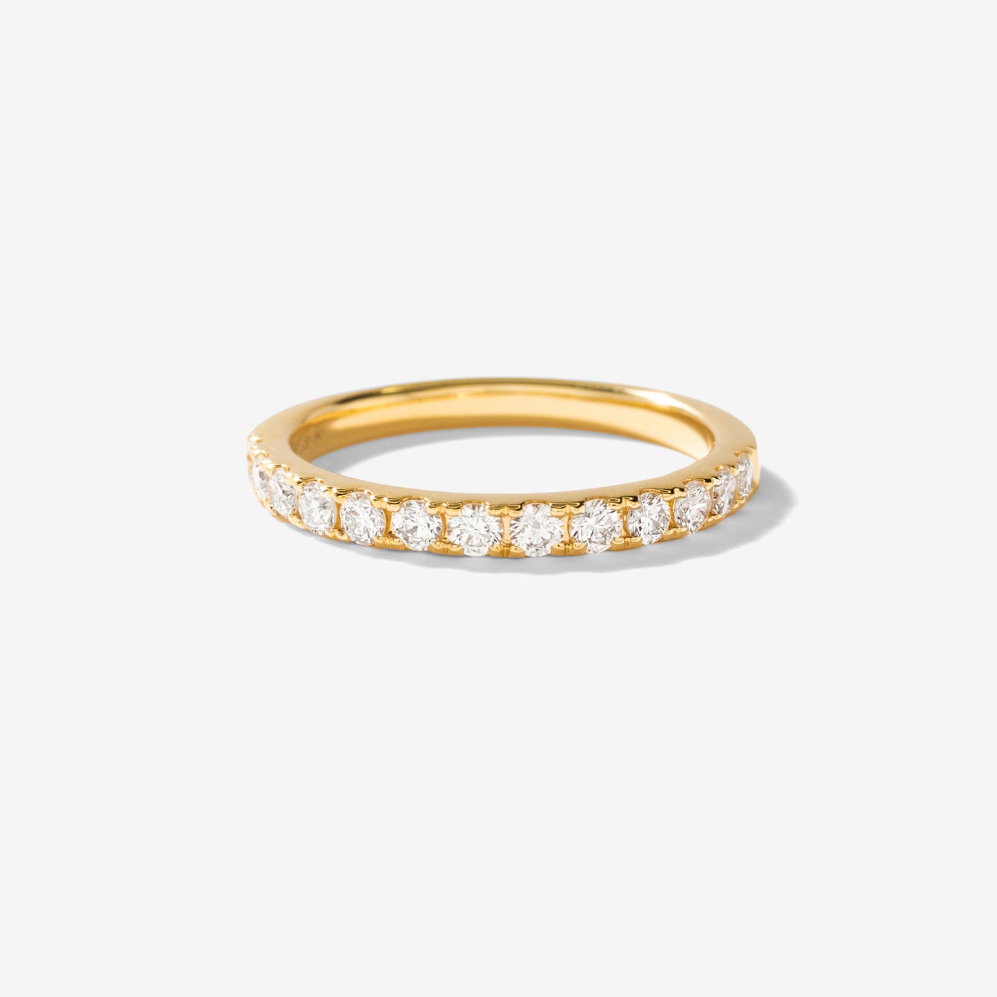 Lab Grown Diamond Anniversary Band 14K Yellow Gold (0.50 ct tw)