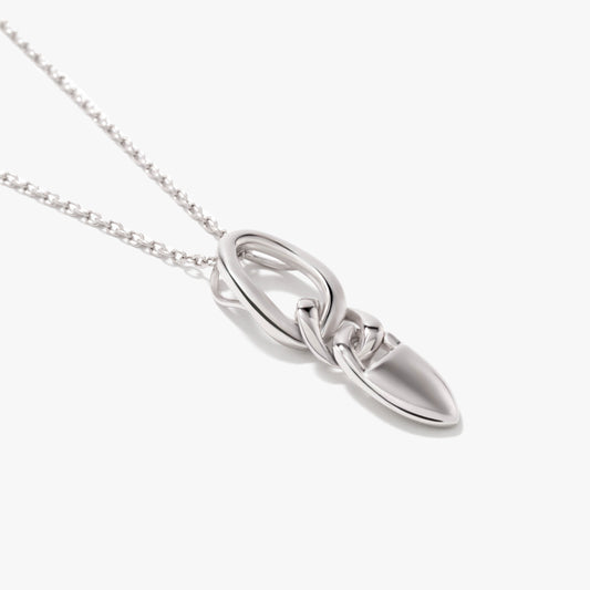SilverNova Silver Luminous Link Necklace