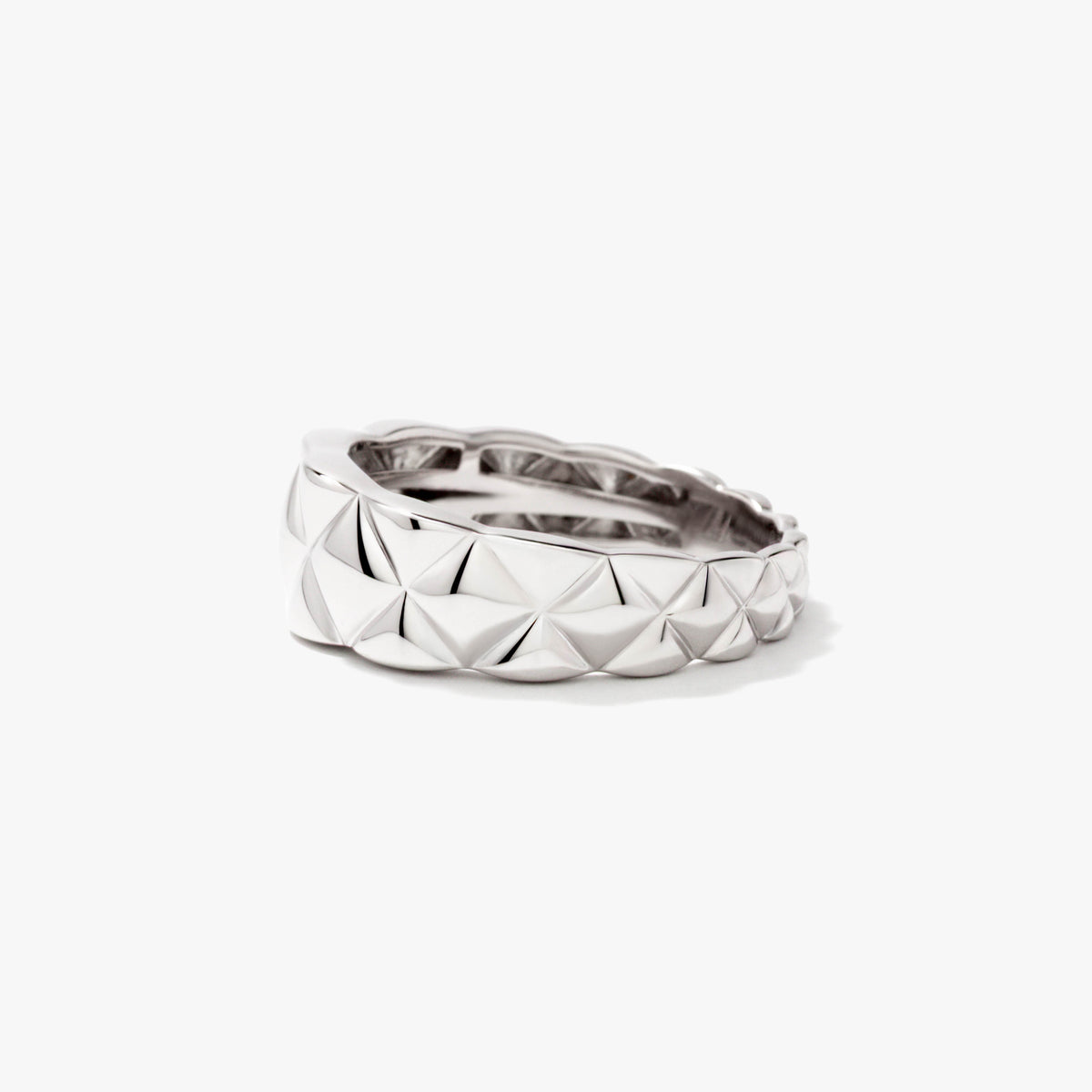SilverNova Silver Quilted Ring