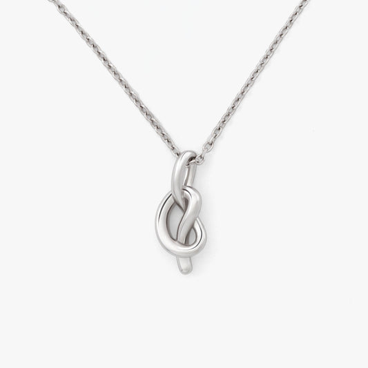 SilverNova Silver Knot Necklace