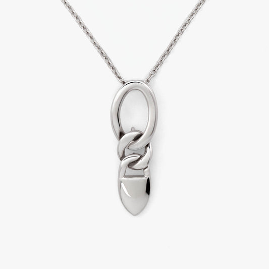 SilverNova Silver Luminous Link Necklace