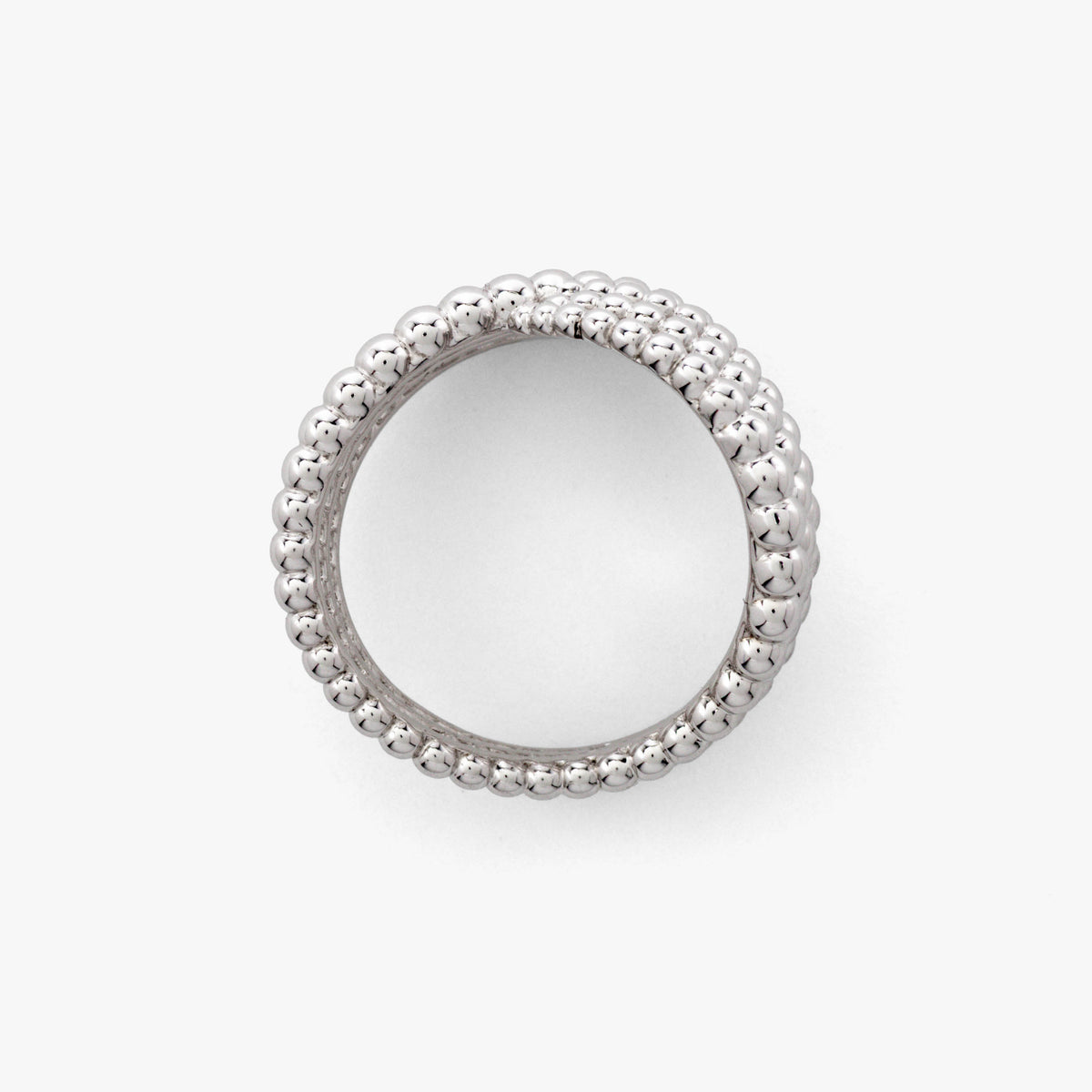 SilverNova Silver Beaded Ring