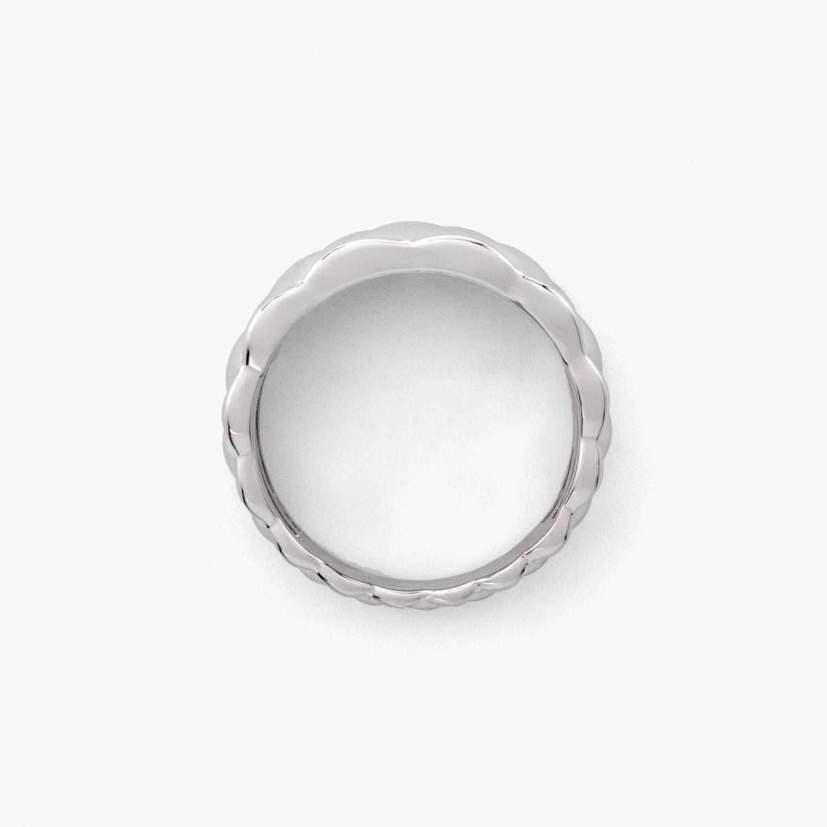 SilverNova Silver Quilted Ring