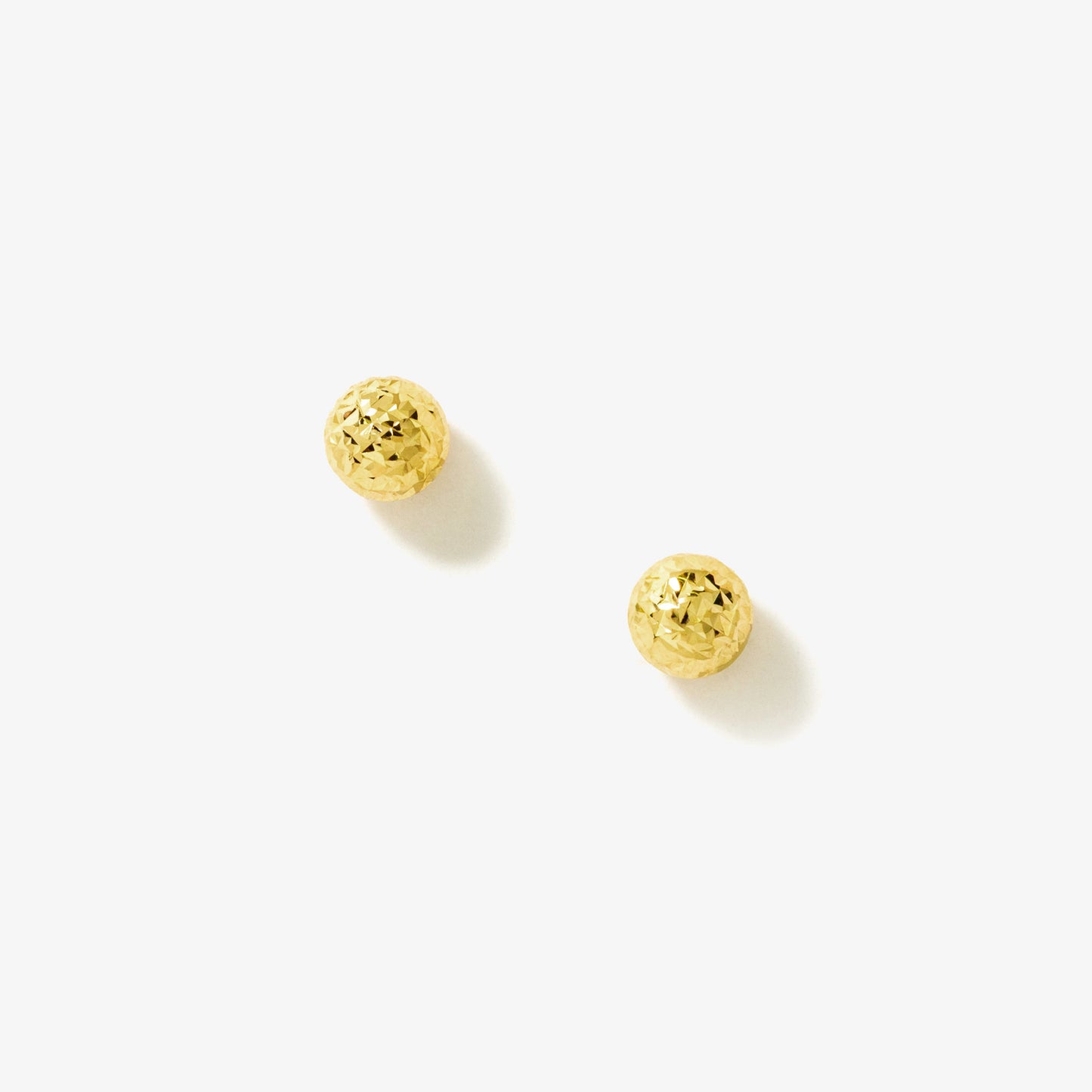 Ball Stud Earrings in 10K Yellow Gold